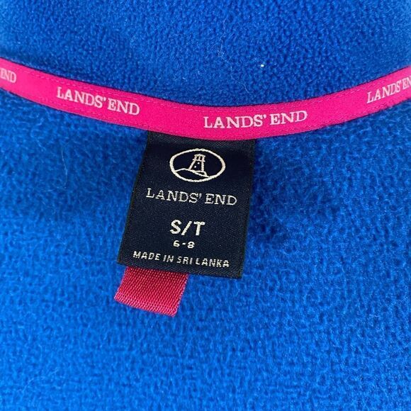 Lands End Polartec Quarter Zip Fleece Top - Picture 6 of 8